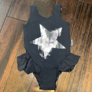 Nununu World Black Star Baby Bathingsuit Swimsuit.